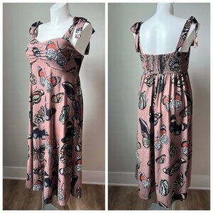Butterfly Maxi dress
